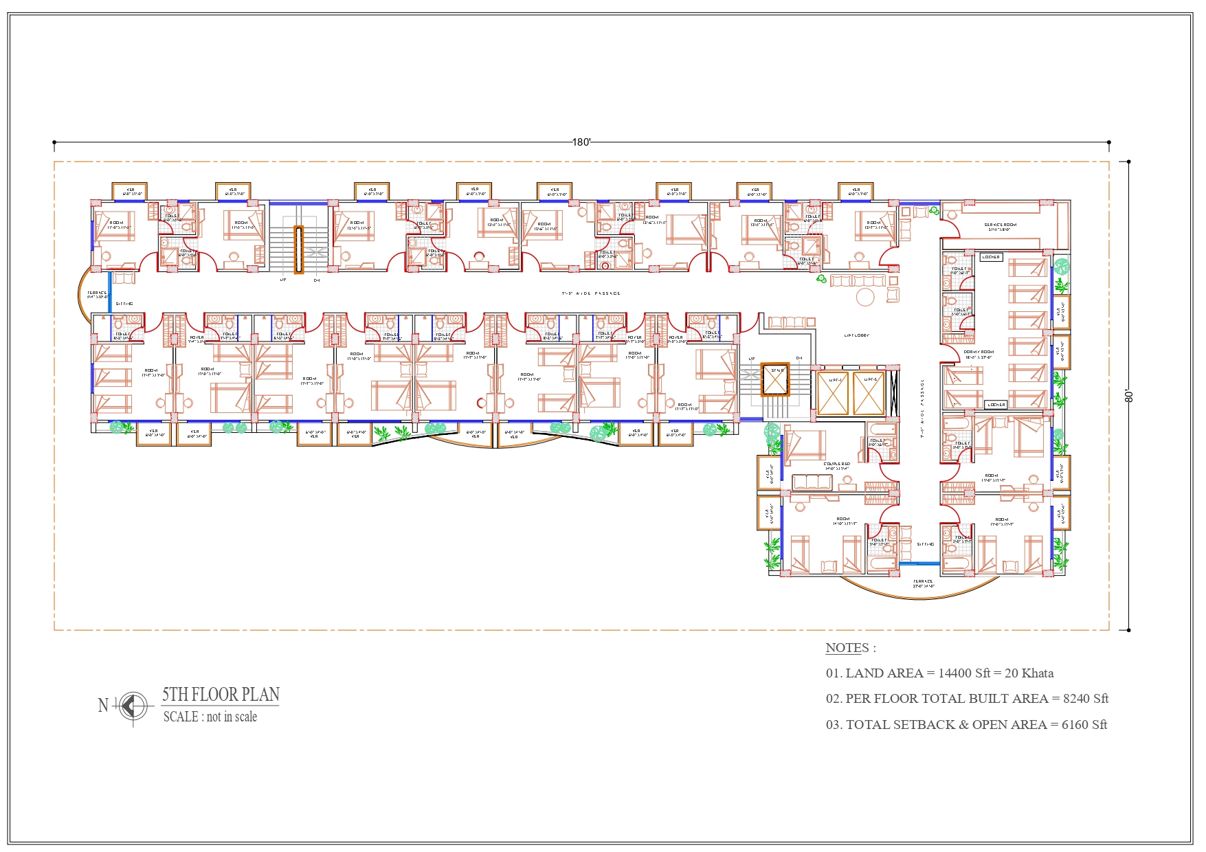 5th FLOOR PLAN