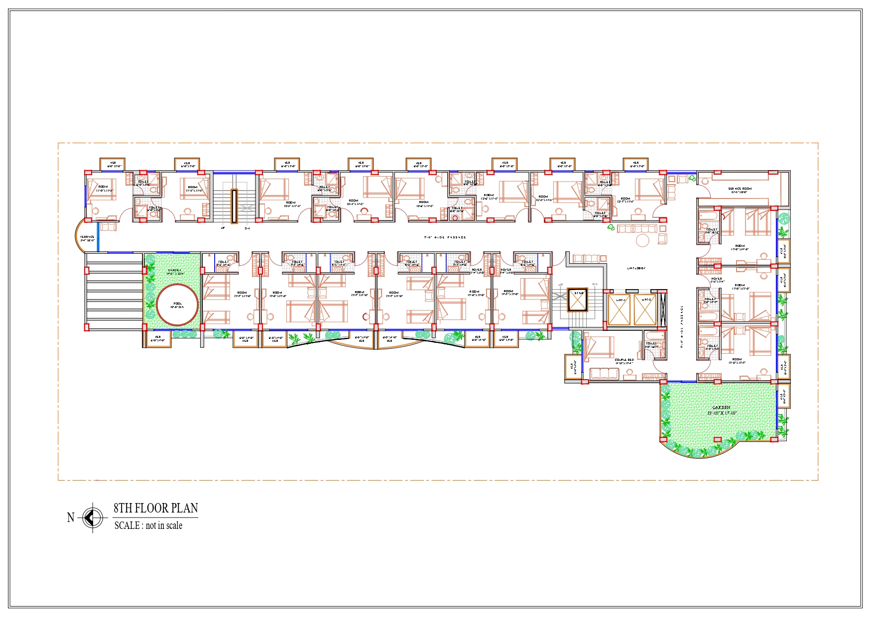 8th FLOOR PLAN